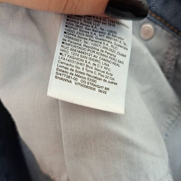 Old Navy Women's Plus Size High Rise OG Straight Built in Warm Jean size 18 - Picture 7 of 7